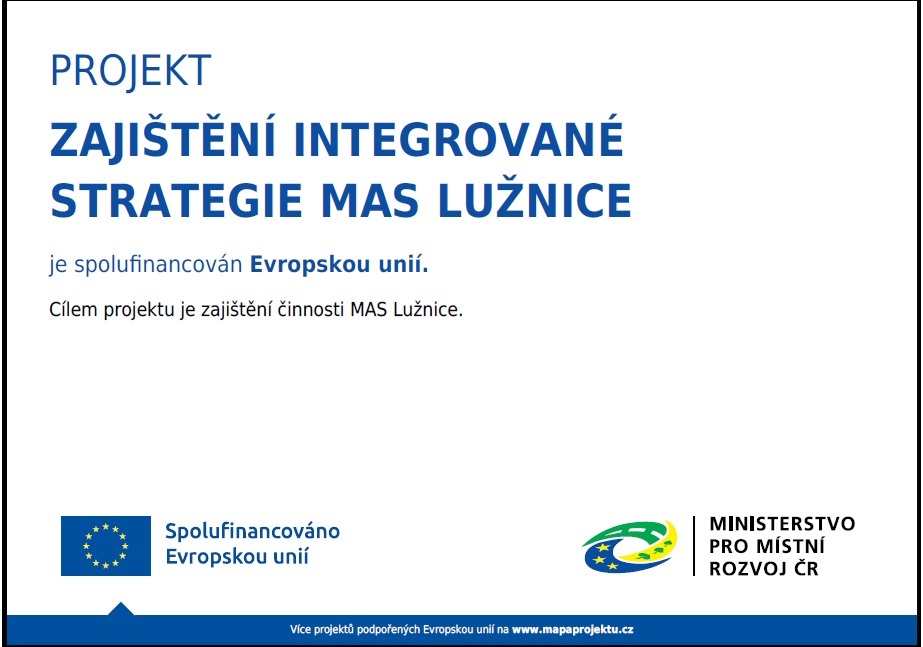Zajištění integrované strategie MAS Lužnice